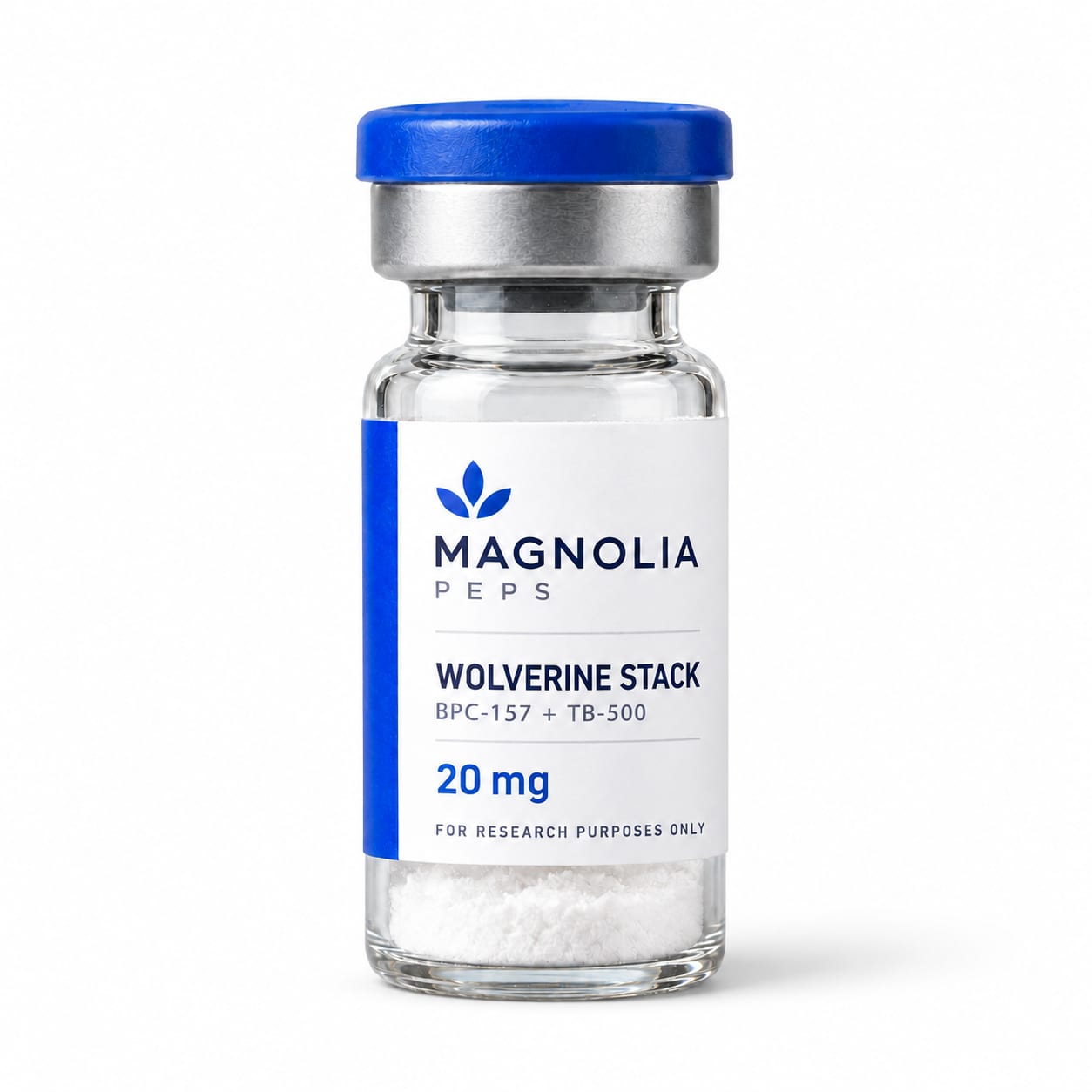 Magnolia Peps Wolverine Stack 20 mg blend vial